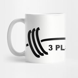 3 PL8 CLUB (Three Plates Club) Mug